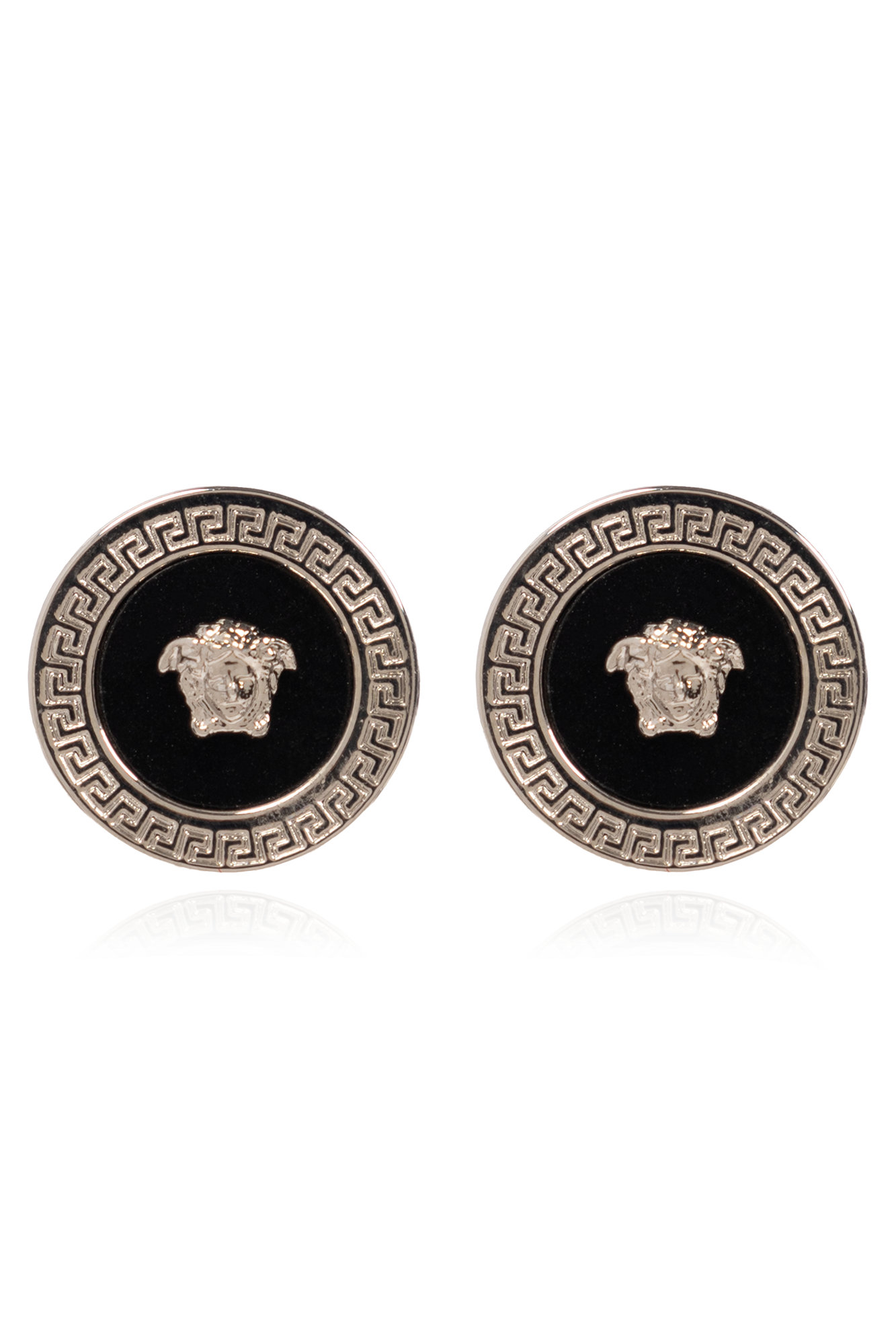 アクセサリーその他 VERSACE 'Versace Logo' earrings Versace Logo Hoop Earrings | VERSACE US